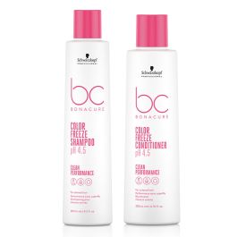 Schwarzkopf BC Clean DUO Color Freeze Shampoo 250ml and Conditioner 200ml 