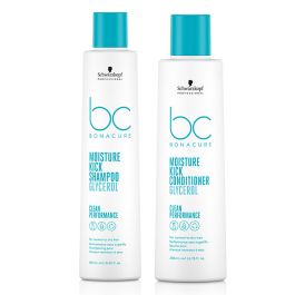 Schwarzkopf BC Clean DUO Moisture Kick Shampoo 250ml and Conditioner 200ml 