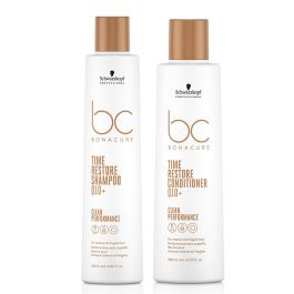 Schwarzkopf BC Clean DUO Time Restore Shampoo 250ml and Conditioner 200ml 