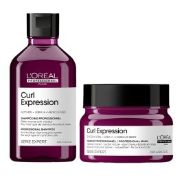 L'Oréal Professionnel Serie Exoert Curl Expression Clarifying & Anti-Build Up Shampoo 300ml & Curl Expression Hair Mask 250ml Duo