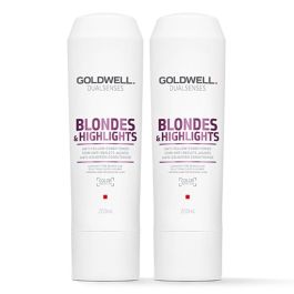 Goldwell Dual Senses Blonde & Highlights Anti-Yellow Conditioner 200ml Double