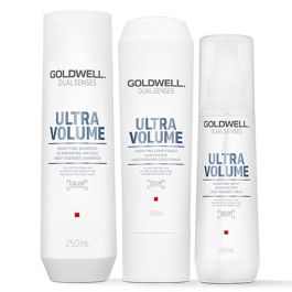Goldwell Dual Senses Ultra Volume Bodifying Shampoo 250ml, Conditioner 200ml and Bodifying Spray 150ml Pack