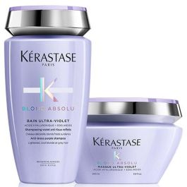 Kérastase Blond Absolu Bain Ultra-Violet 250ml & Masque Ultra-Violet 200ml Duo