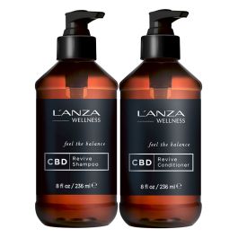 L'ANZA CBD Revive Shampoo 263ml & Conditioner 263ml Duo