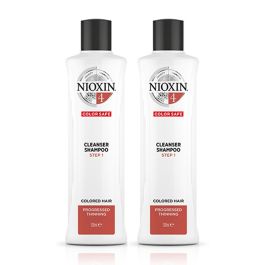 Nioxin System 4 Cleanser Shampoo for Colored Hair with Progressed Thinning 300ml Double