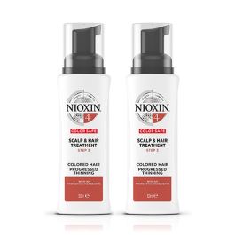 Nioxin System 4 Scalp & Hair Treatment for Colored Hair with Progressed Thinning 100ml Double