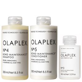 Olaplex Shampoo 250ml, Conditioner 250ml & Hair Perfector 100ml Pack