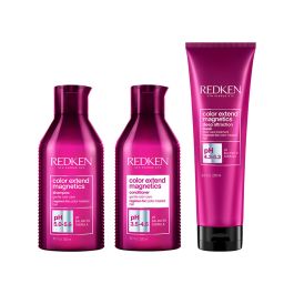 Redken Color Extend Magnetics Shampoo 300ml, Conditioner 300ml & Deep Attraction Mask 250ml Pack