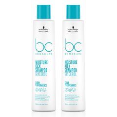 Schwarzkopf BC Clean DOUBLE Moisture Kick Shampoo 250ml 