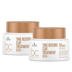 Schwarzkopf BC Clean DOUBLE Time Restore Clay Treatment 500ml 
