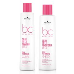 Schwarzkopf BC Clean DUO Color Freeze Silver Shampoo 250ml and Conditioner 200ml 
