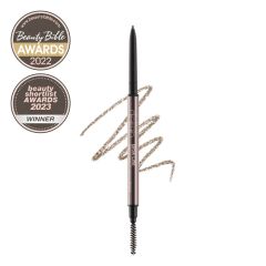 delilah Cosmetics Brow Line Retractable Pencil with Brush - Ash