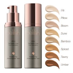delilah Cosmetics Alibi The Perfect Cover Fluid Foundation - Various Shades Available
