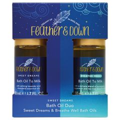 Feather & Down Bath Oil Duo