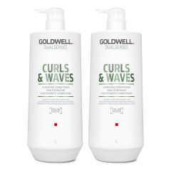 Goldwell Dualsenses Curls and Waves Conditioner 1000ml Double - Worth £160