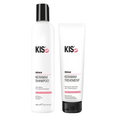 KIS KeraMax Shampoo 300ml and KeraMax Treatment 150ml Duo 