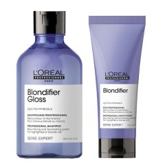 L'Oréal Professionnel Serie Expert Blondifier Shampoo Gloss 300ml and Conditioner 200ml Duo 