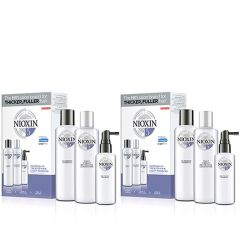 Nioxin 3-Part System Kit 5 for Chemically Treated Hair with Light Thinning Double