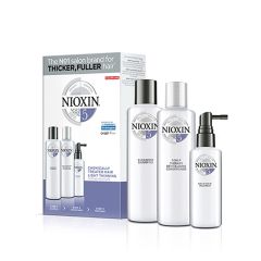 Nioxin 3-part System Kit 5 for Chemically Treated Hair with Light Thinning