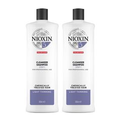 Nioxin System 5 Cleanser Shampoo 1000ml Double Worth £130