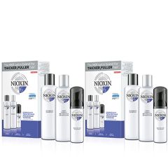 Nioxin 3-Part System Kit 6 for Chemically Treated Hair with Progressed Thinning Double