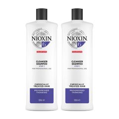 Nioxin System 6 Cleanser Shampoo 1000ml Double Worth £130