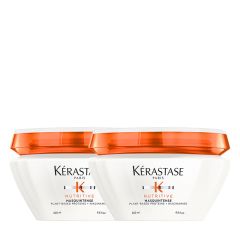 Kérastase Nutritive Masquintense Deep Nutrition Soft Mask With Niacinamide For Very Dry, Fine To Medium Hair 200ml Double