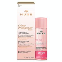 NUXE Crème Prodigieuse® Boost Multi-Correction Silky Cream 40ml + Very Rose Micellar Water 40ml Gift Duo