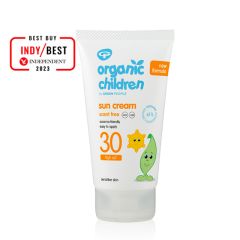 Green People Organic Children's Sun Cream SPF30 - Scent Free 150ml