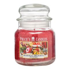 Price's Candles Medium Jar Candle - Seasonal Delights 