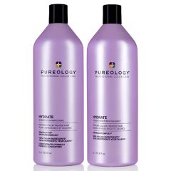 Pureology Hydrate Shampoo 1000ml & Conditioner 1000ml Duo