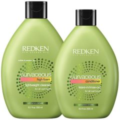 Redken Curvaceous Shampoo 300ml & Conditioner 250ml Duo