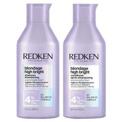 Redken DUO Blondage High Bright Shampoo 300ml and Conditioner 300ml