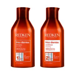 Redken Frizz Dismiss Shampoo 300ml & Conditioner 300ml Duo