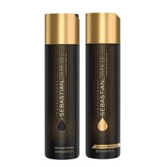 Sebastian Professional Dark Oil Lightweight Shampoo & Conditioner 250ml Duo