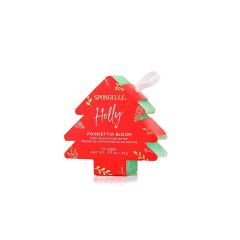 Spongelle Holiday Collection Body Wash Infused Buffer - Poinsettia Bloom