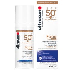 Ultrasun Face Tinted SPF 50+ - Honey 50ml