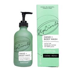 UpCircle Hand + Body Wash with Lemongrass and Kiwi Water 250ml