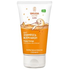 Weleda Kid 2in1 Shampoo & Bodywash - Happy Orange 150ml