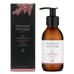 Elemental Herbology Zest Bath and Body Oil 145ml