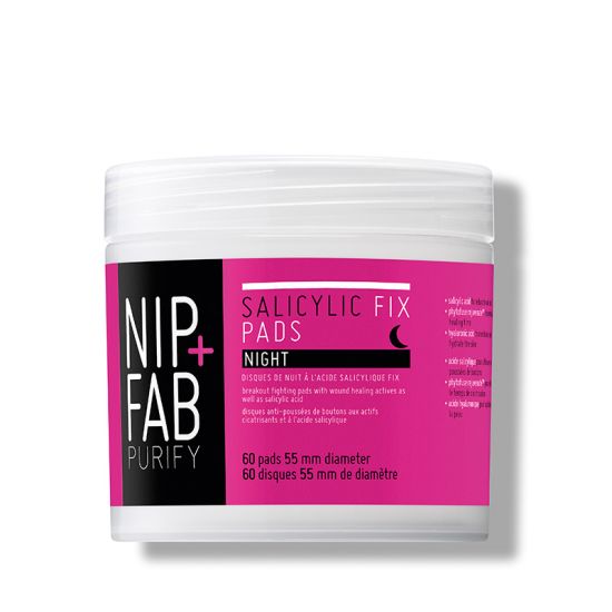 NIP+FAB Salicylic Fix Night Pads x 60 Pads