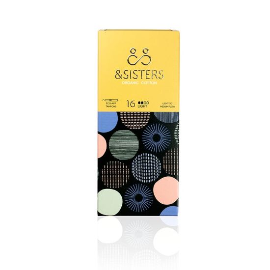 &SISTERS Eco-Applicator Tampons | Light - 16 Pack 