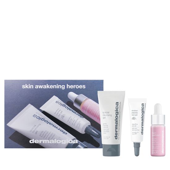 Free Skin Awakening Heroes Kit (Worth £37) when you spend £70 on Dermalogica 