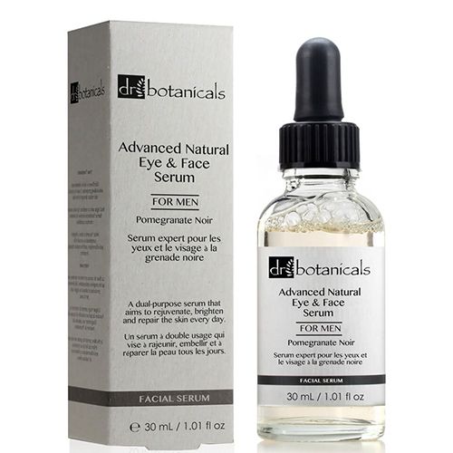 Dr Botanicals Classic Pomegrante Noir Advanced Natural Eye & Face Serum For Men 30ml