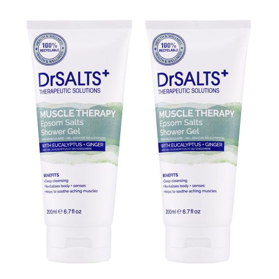 Dr. Salts Muscle Therapy Shower Gel 200ml Double 