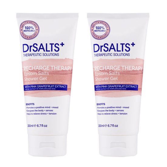 Dr. Salts Recharge Therapy Shower Gel 200ml Double 