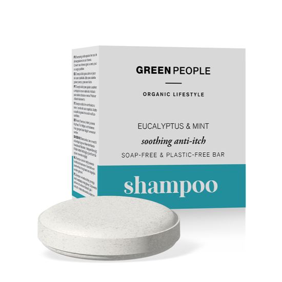 Green People Eucalyptus & Peppermint Anti-Dandruff Shampoo Bar 50g