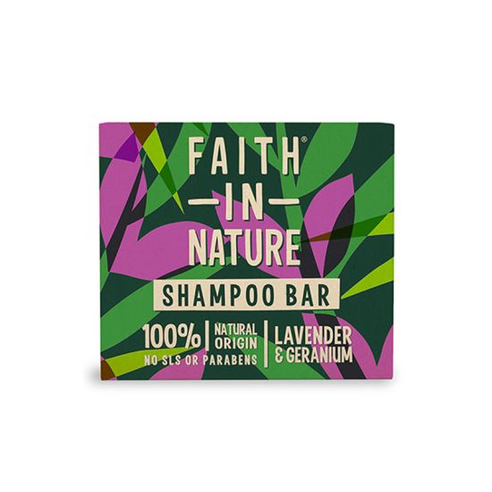 Faith in Nature Shampoo Bar Lavender & Geranium 