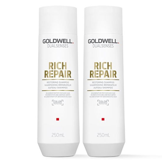 Goldwell Dual Senses Rich Repair Restoring Shampoo 250ml Double 