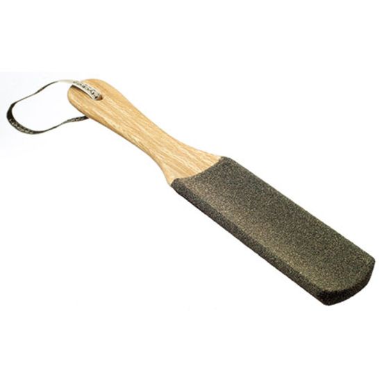 Hydréa London Natural Pumice Curved Wooden Foot File (PUSW)
